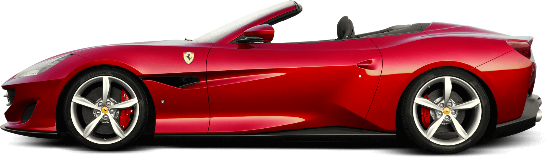 imagem carro ferrari vermelha Conversivel