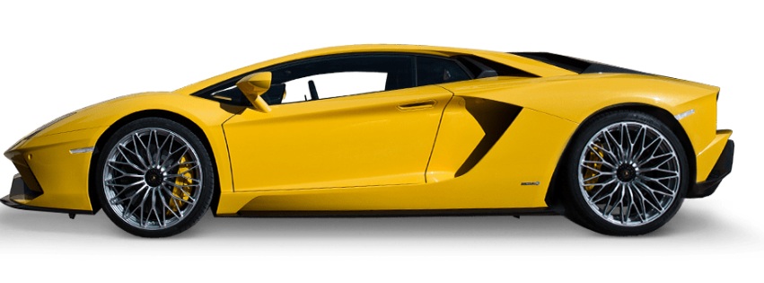 imagem carro lamborghini amarela esportiva